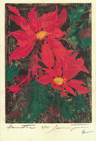 <p>This was the cover of our 1964 holiday card that also served as a year-end report.</p>